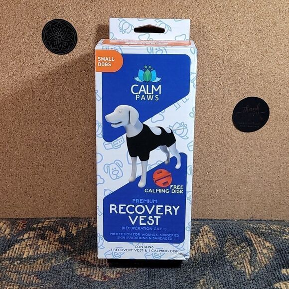 Calm Paws Recovery Vest- Size Small - Picture 1 of 5
